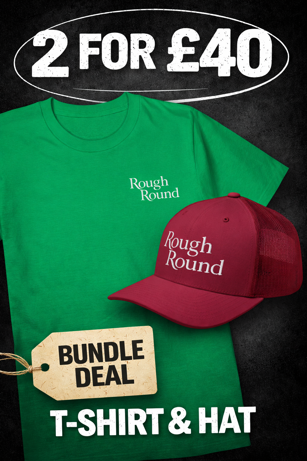 Trucker & Summer Tee £40