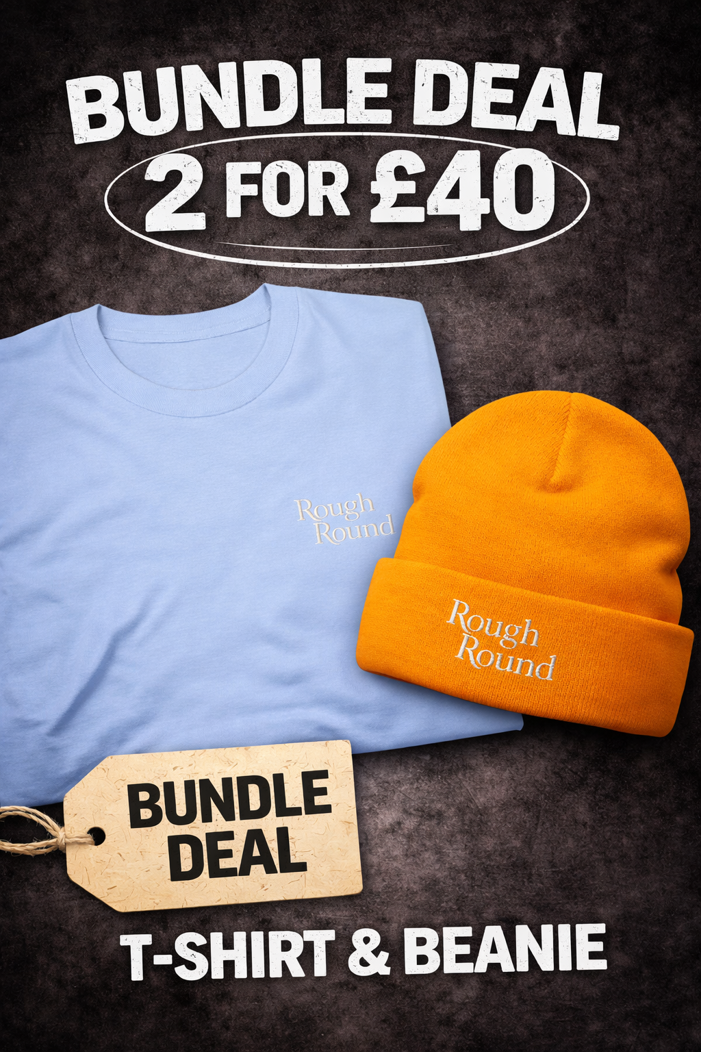 Beanie & Summer Tee £40